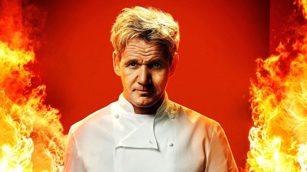 Gordon Ramsay's Blue Hair Chef Look - wide 3