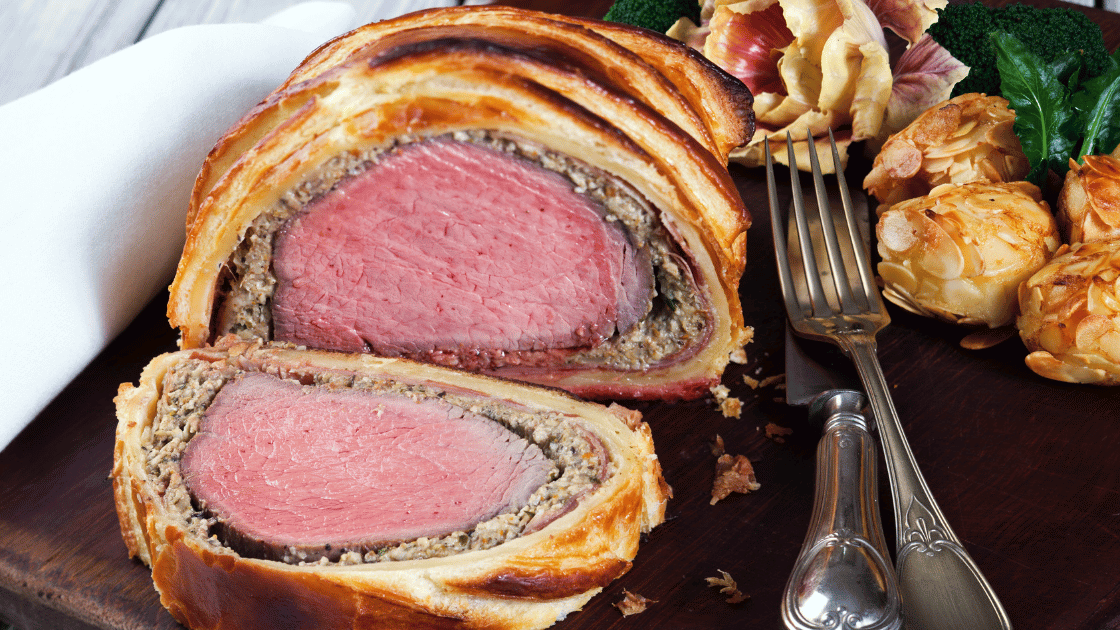 Beef Wellington isn’t just cooked; it’s crafted.