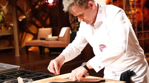 chef, gordon ramsay, fillet salmon, cooking, food, healthy, diet, calories, weight loss, celebrity chefs, f word, hell's kitchen