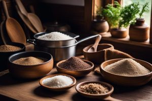 How do you properly cook and prepare different types of grains, like quinoa or farro