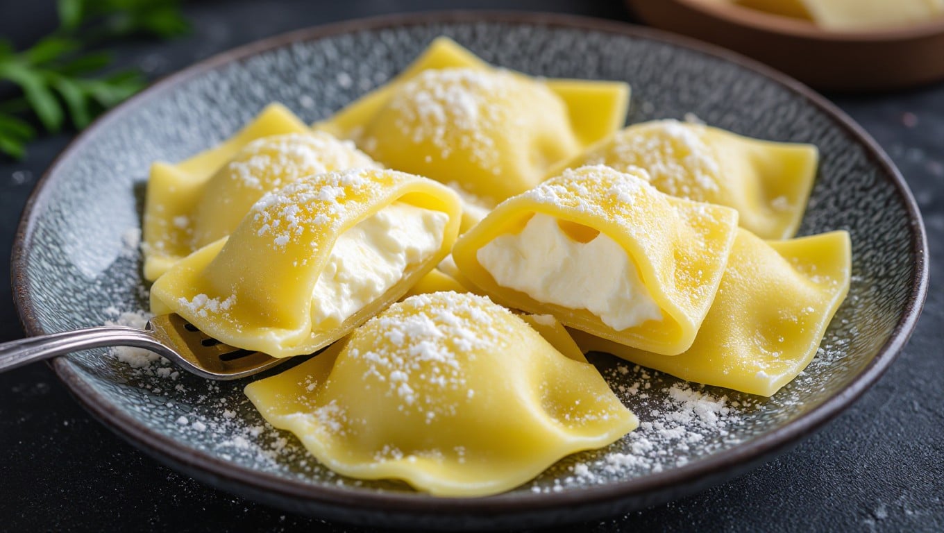 Beet Cappelletti with Lemon-Goat Cheese & Green Pesto – Gordon Ramsay